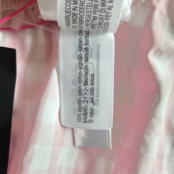 New Zara x Barbie Mattel Gingham Bustier Top Size 32B NWT Blogger Favorite - Picture 16 of 16